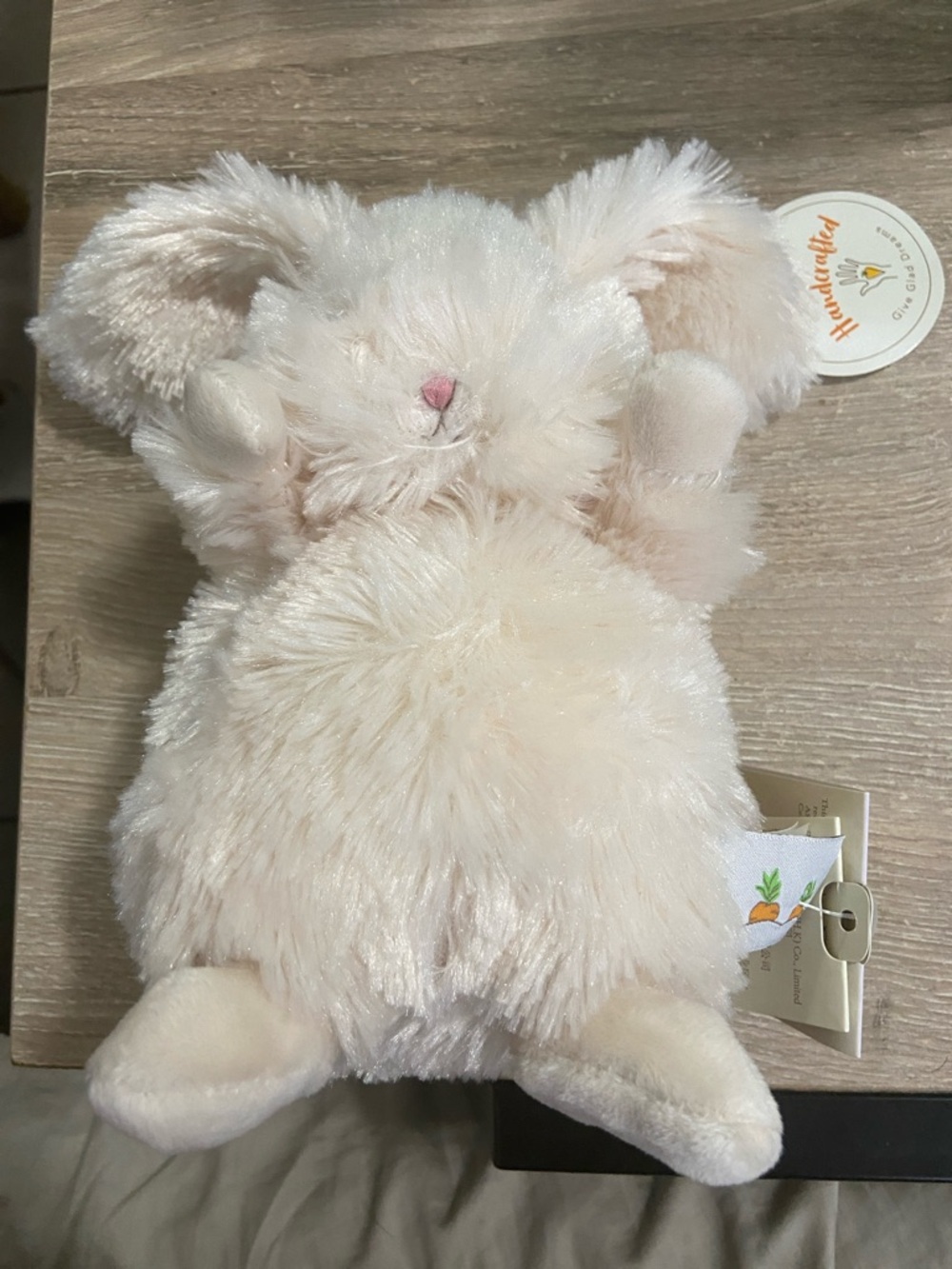 Bunnies By The Bay IttyBit White Plush Bunny Rabbit Stuffed Animal Toy